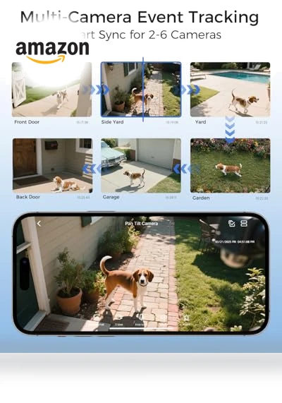 Wireless Outdoor Security Camera Kit — Outdoor Security Cameras, MUBILIFE