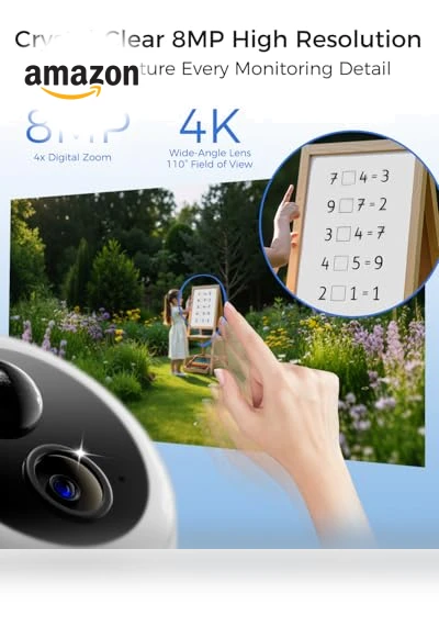 Wireless Outdoor Security Camera Kit — Outdoor Security Cameras, MUBILIFE