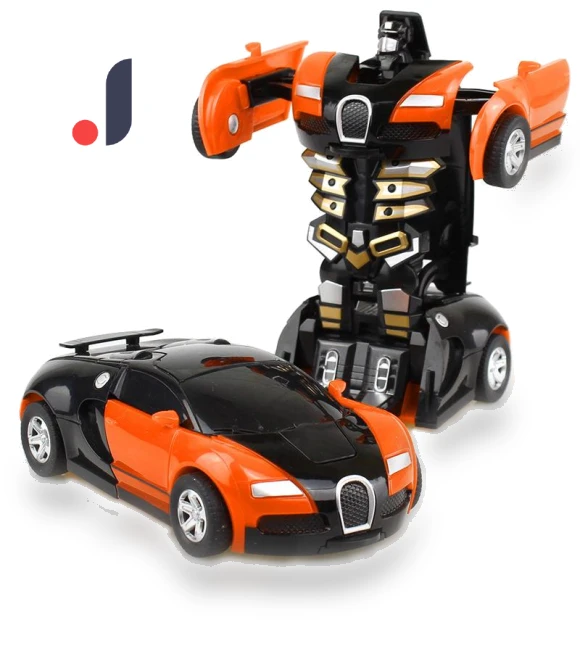 Auto-Deforming Robot Transformer Toy — Construction Kits, Featured toys