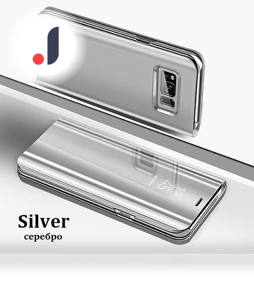 Luxury Smart Mirror Flip Cover — Screen Protectors, j-3C