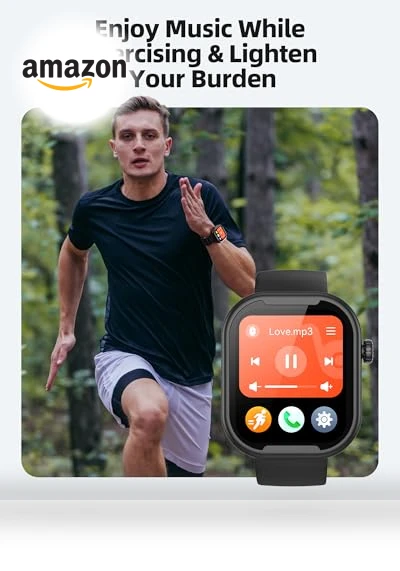 Bluetooth MP3 Player Watch — Wearable Accessories, AGPTEK