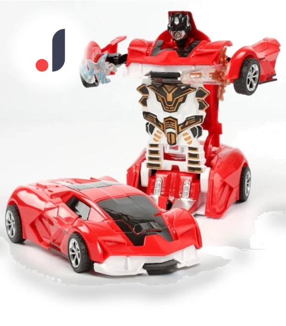 One-Press Deformation Car Toys — Construction Kits, Featured toys