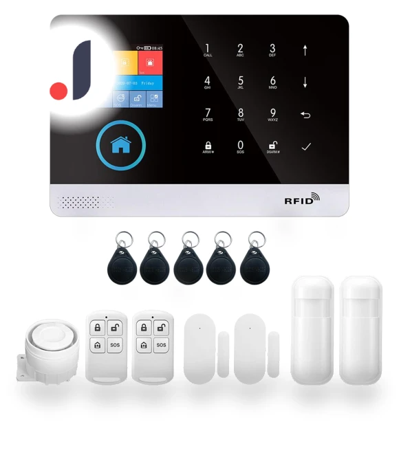 Wireless Wi-Fi + GSM Alarm System — Smart Home Security, Toys Arts