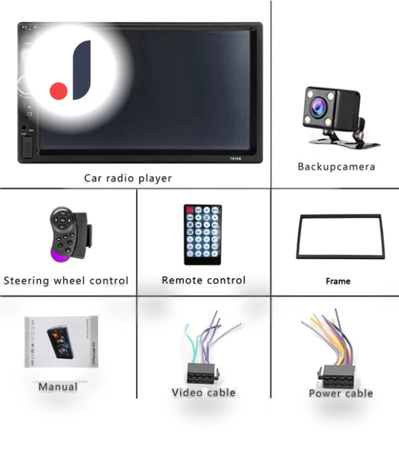7-inch HD MP5 Player — Stereo Receivers, Car steward