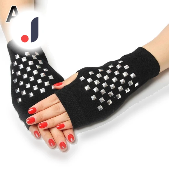 Fingerless Knitted Gloves with Touchscreen — Arm Warmers, 4Pet Life