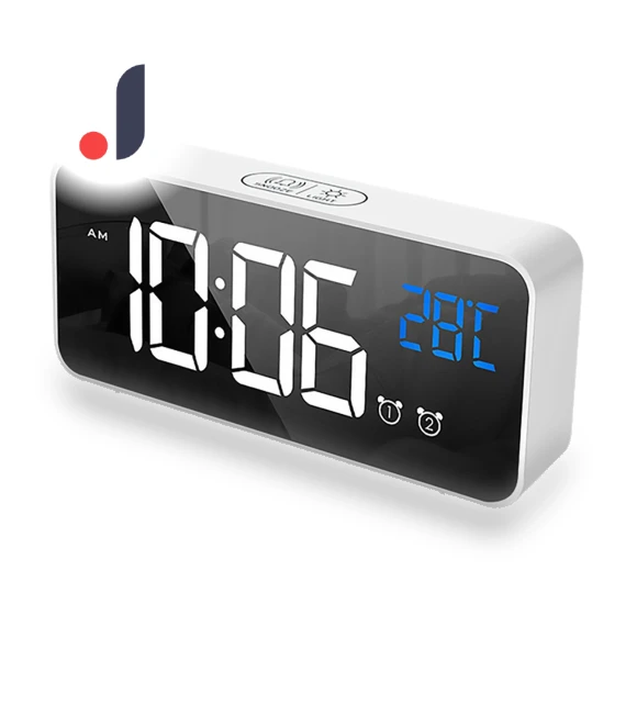 Smart LED Digital Alarm Clock — Alarm, Fash