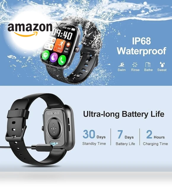 HD Smartwatch with Bluetooth Call — Smartwatches, WeurGhy