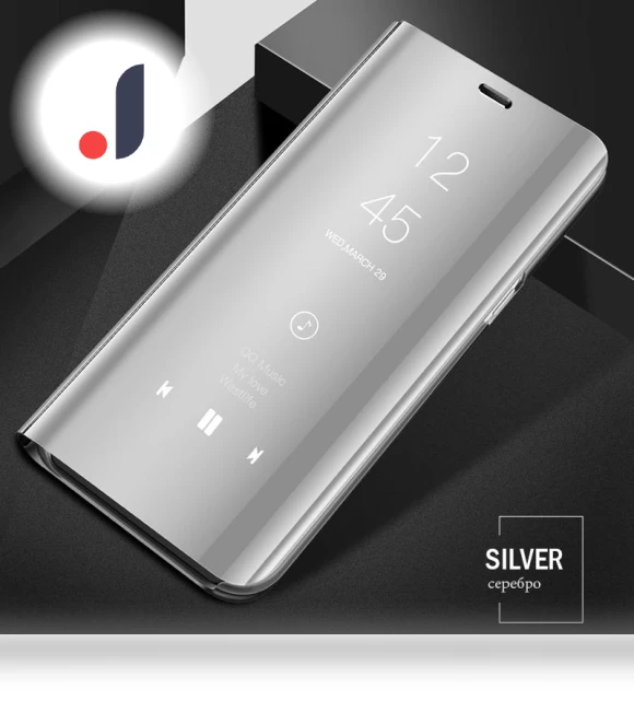 Luxury Smart Mirror Flip Cover — Flip Cases, CASE-FE1