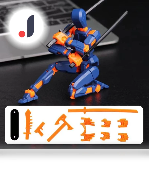 Multi-component Transformable Robot Mannequin — Construction Kits, JustRelax