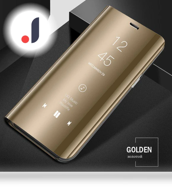 Smart Mirror Flip Cover — Screen Protectors, j-3C