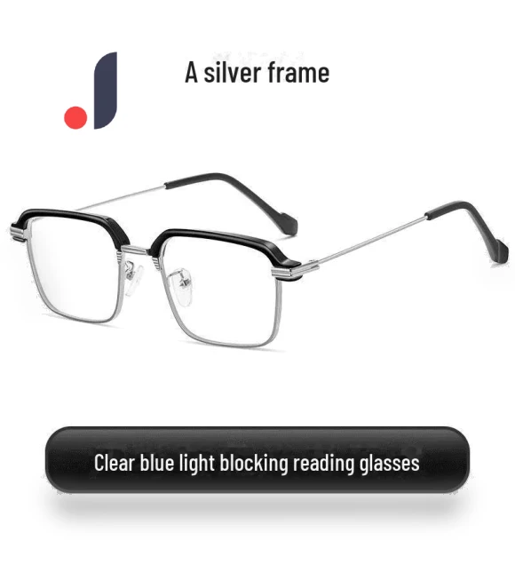 Smart Reading Glasses with Color-Changing Half-Frame — Smart Glasses, AI Supermarket