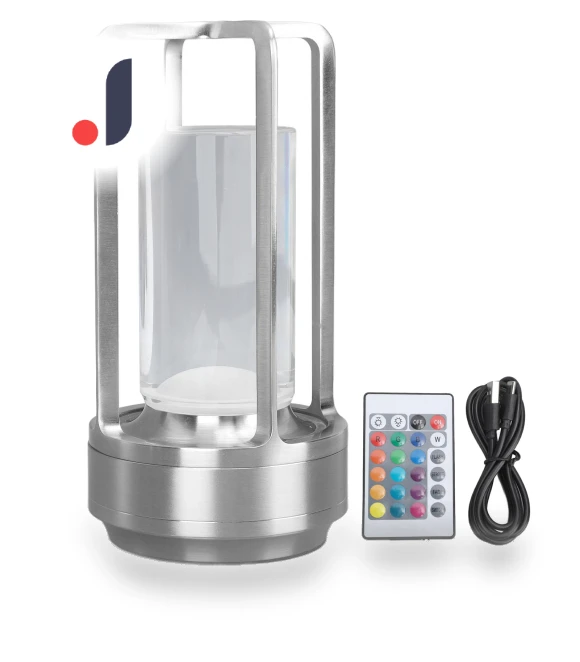 Wireless Desk Lamp with Crystal Shade — Study & Desk Lighting, KONNWEI