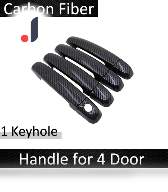 Smart Carbon Fiber Door Handle — Car Door Entry Guard