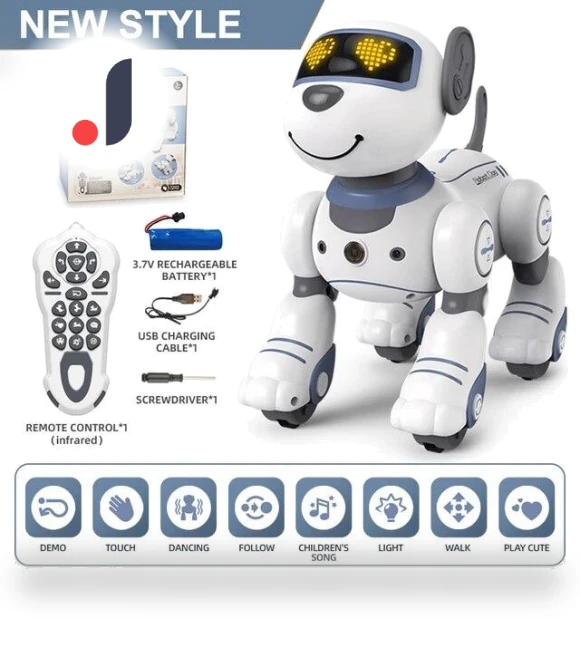 Electronic Smart Pet Robot Dog — Interactive Animal Companions, CoCo Xili
