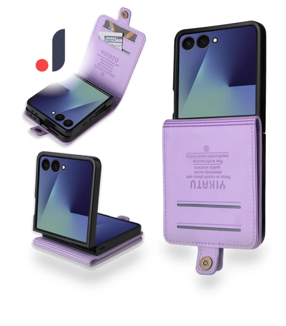Magnetic Closure PU Leather Mobile Case — Flip Cases, Smartwatch 2025