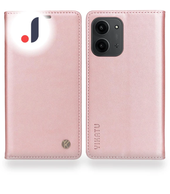 Magnetic Clasp PU Leather Phone Case — Bumpers, YIKATU