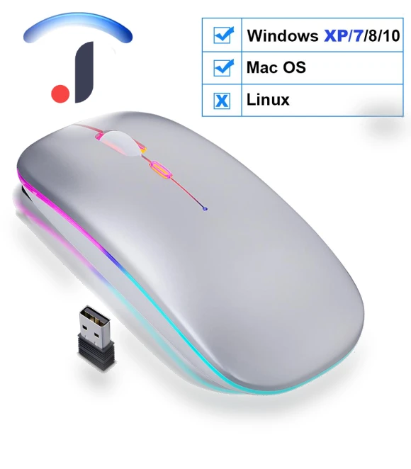 Rechargeable Wireless Mouse — Mouse Pads, Essager Electronic