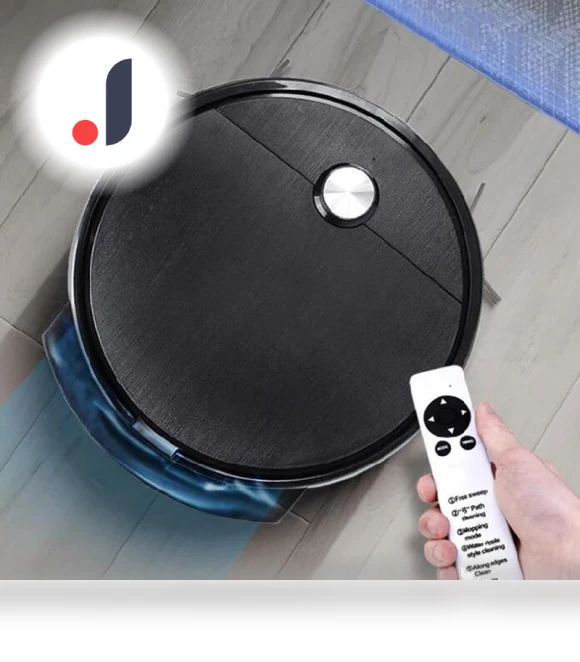 Intelligent Household Robot Vacuum — Smart Cleaning Robots, MR J
