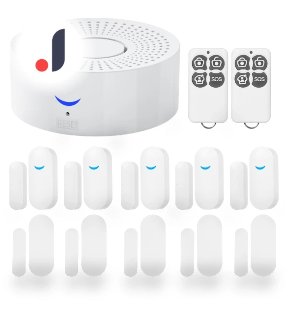 Smart Wi-Fi Alarm System Kit — Smart Home Security, TOMTOP JMS