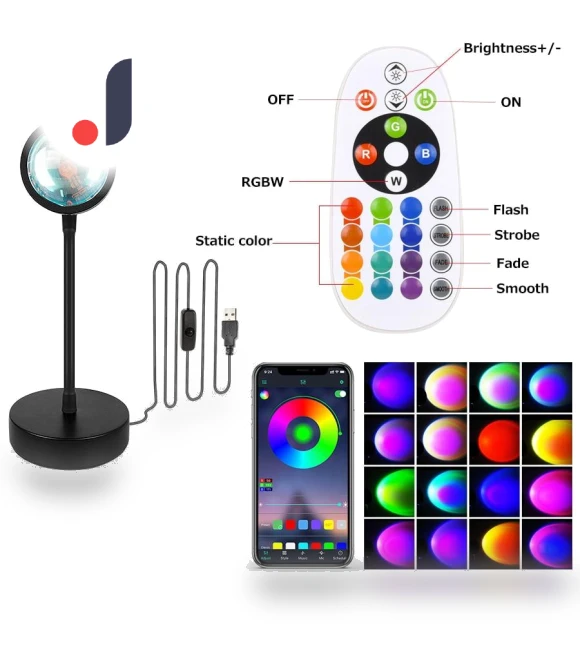 Sunset Projection Lamp — Outdoor Light Projectors, MeeToo Lights