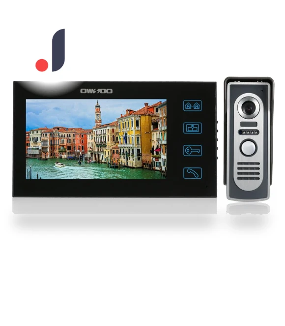 7-inch Color Video Doorbell Intercom Kit — Smart Home Security, OWSOO