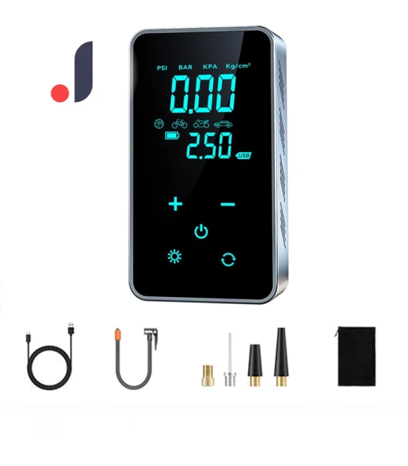 Car Tire Pump with LED Emergency Lights — Tire Inflation Solutions, China Knife