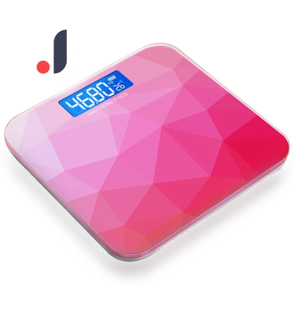 Colorful LCD Display Bathroom Scale — Weight Management Tools, Essager Electronic