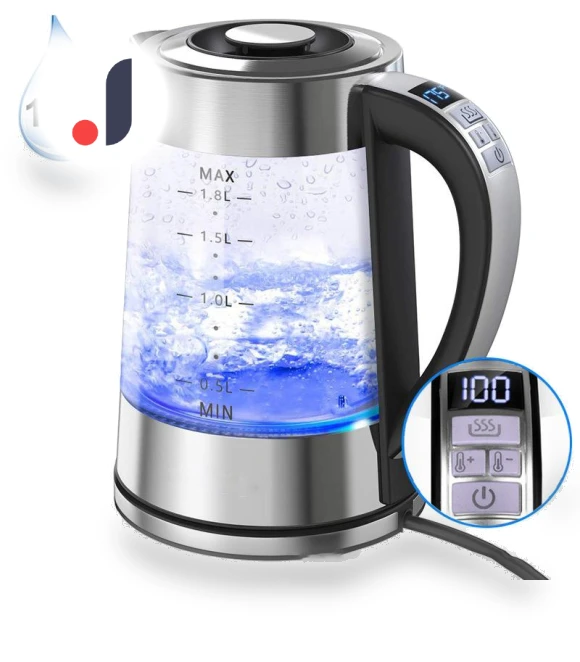 Electric Glass Kettle — Kettles & Tea Machines, MR J