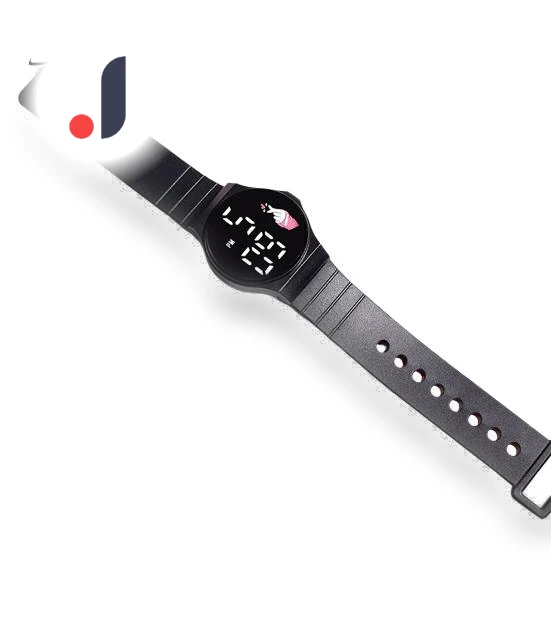 LED Display Touch Screen Electronic Watch — Men's Timepieces, Glaring watch