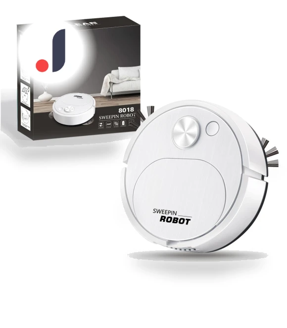 USB Robot Vacuum Cleaner 3-in-1 — Smart Cleaning Robots, MR J