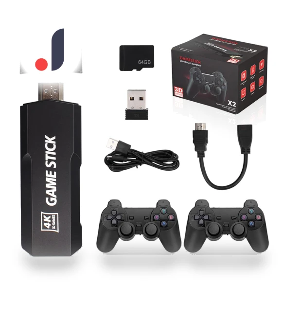 4K Game Stick Retro Gaming Console — GEM Box Gaming, Essager Electronic