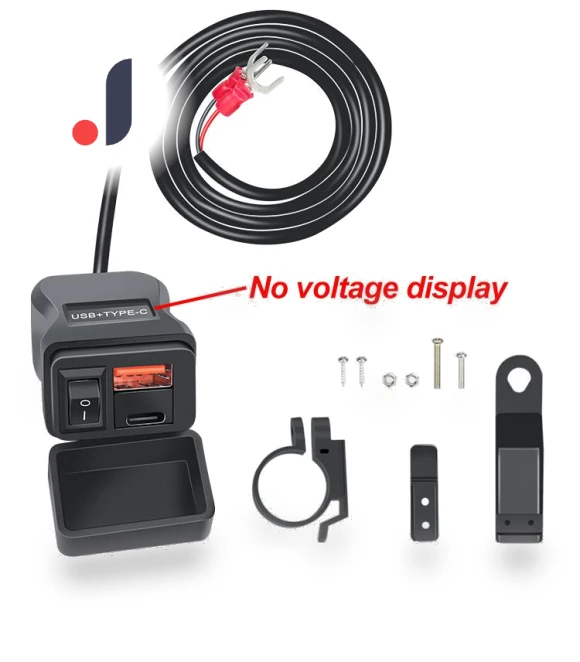 Smart Motorcycle Charger with Dual USB QC3.0 — Chargers, NyPhoenix Auto