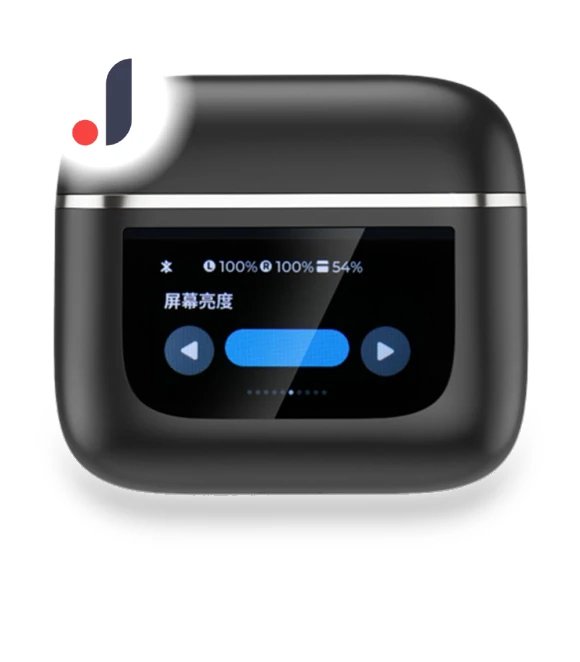 Wireless Earbuds with LED Touch Screen — In-Ear Headphones, Andoer