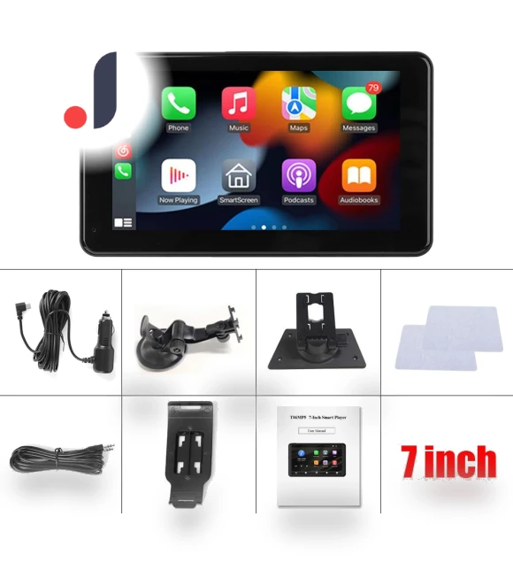 7-inch Touch Screen Car Display — Car Installation Essentials, Home Of Auto Parts