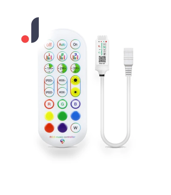 Smart Bluetooth RGB LED Controller — Remote Controls, AIMINGTE Light Accessories