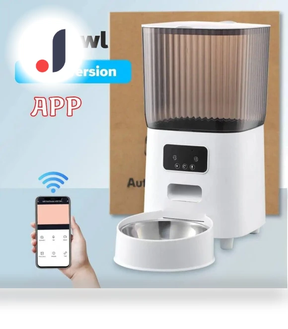 Automatic Pet Feeder with Wi-Fi Camera — Automatic Feeders, COOKING-MALL