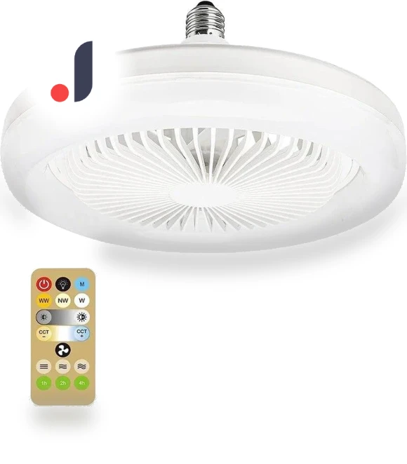 Ceiling Fan with LED Light and Remote Control — Ceiling Fans, Actually lighting
