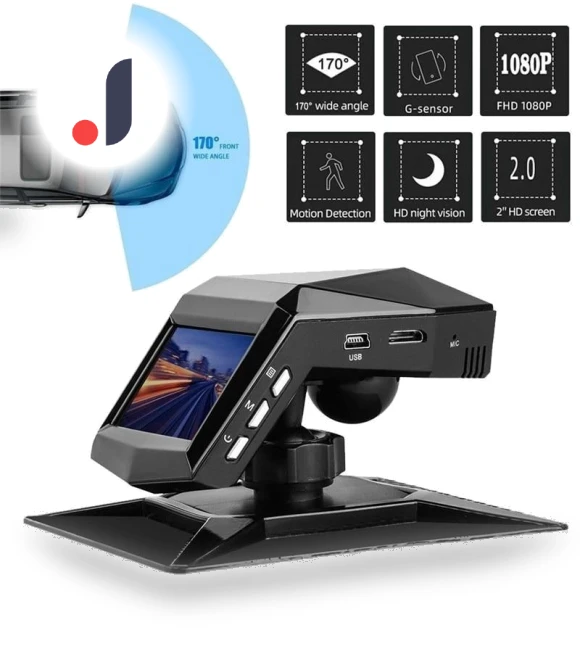 2 Inch 1080P Car Dash Cam — Dashboard Cameras, Home Of Auto Parts