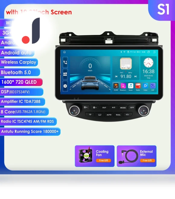 AI Voice Android Car Radio with GPS Navigation — Navigation & GPS Accessories, Hizpo