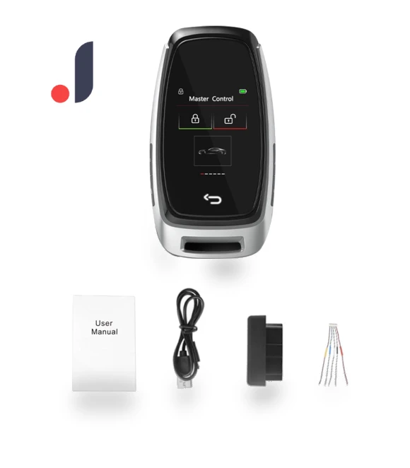 Intelligent Car Key with Touch LCD Display — Keyless Entry, TOMTOP JMS