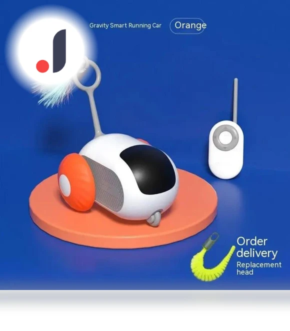 Interactive Smart Toy Car for Cats — Cat Playthings, QIIAII D