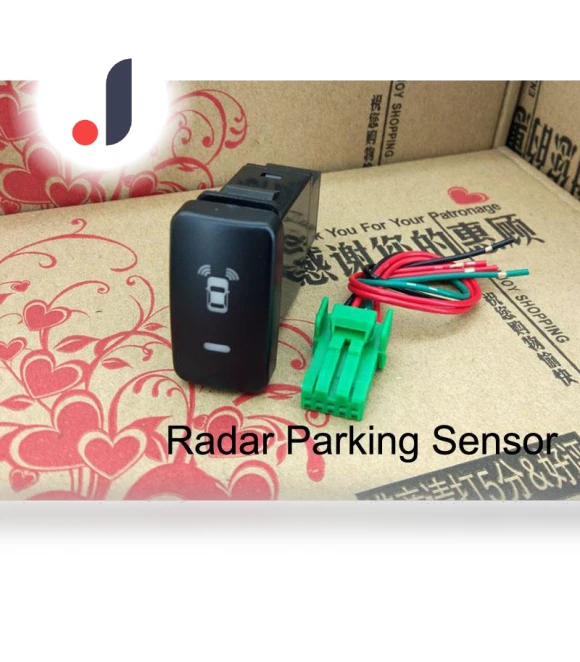 Radar Parking Sensor with LED Camera and Monitor — Rearview Safety Systems