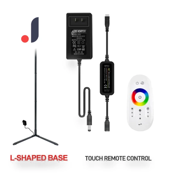RGB LED Floor Lamp — Desk & Table Lighting