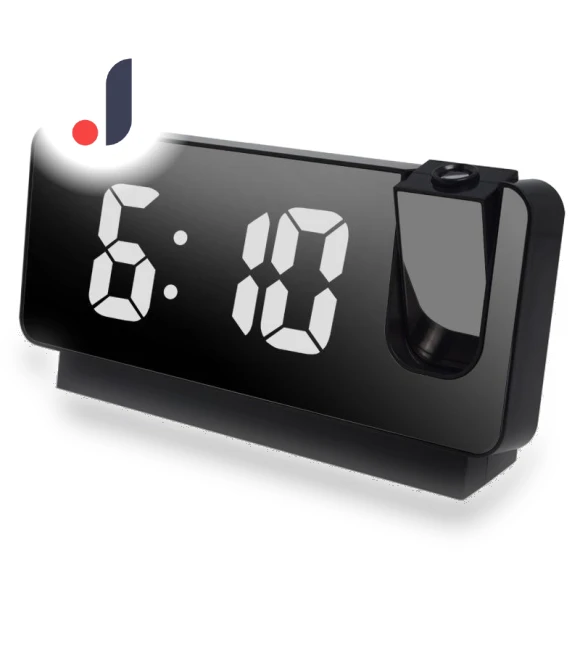 Digital Projection Alarm Clock — Alarms & Clocks