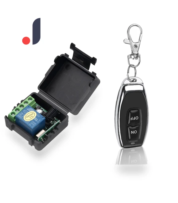 Smart Home 433 MHz DC 12V 1CH Wireless Remote Control Relay Receiver Transmitter — Remote Controls, Home Of Auto Parts