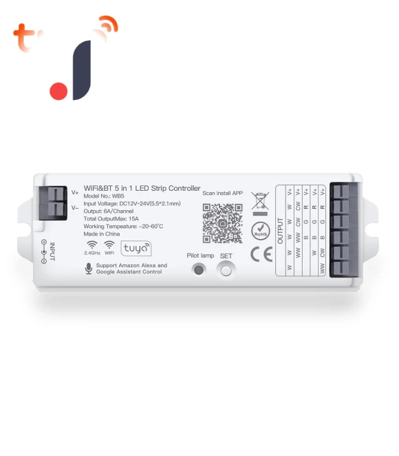 WiFi 5-in-1 LED Controller — Smart Home Hubs & Controllers, CHNAITEKE Smart Switch