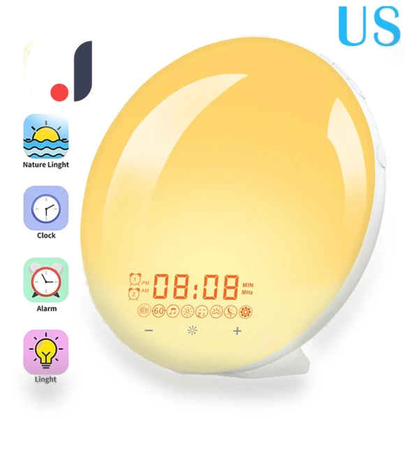 Smart Sunrise Alarm Clock — Alarms & Clocks