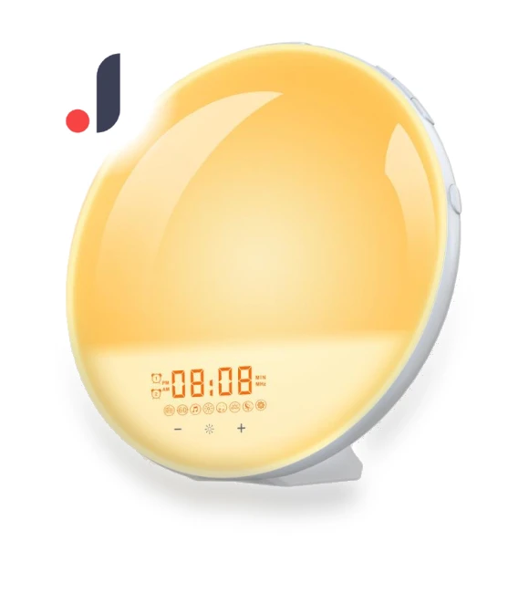 Touch Alarm Clock with Sunrise & Sunset Simulation — Alarms & Clocks