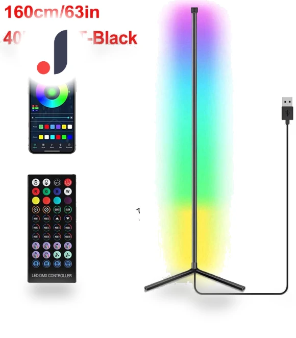 Bluetooth LED Light Panel — Standing Lights, OFFICE-MALL