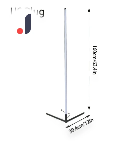 RGB Floor Lamp with Remote Control — Standing Lights, Toool-Home